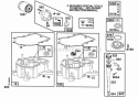Part Location Diagram of 690823 Briggs and Stratton Tube-dipstick